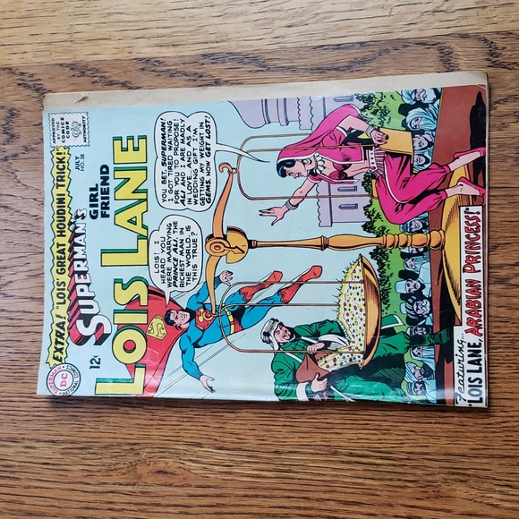 DC Comics | Other | Vintage 6s Supermans Girlfriend Lois Lane No 58 Dc ...